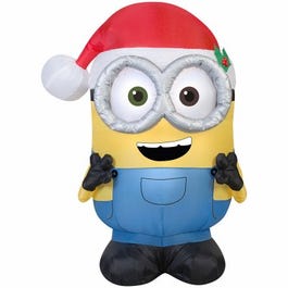 Christmas Inflatable Bob Minion, 42-In.