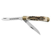 Jigged Bone Trapper Knife, 2 Blades