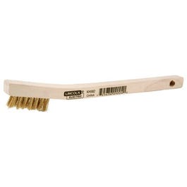 Brass Wire Brush, 3 x 7-In.