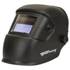 Premier Series Welding Helmet, Auto-Darkening, Black Matte