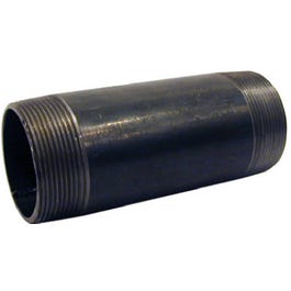 Black Pipe Nipple, 3/8 x 2-In.