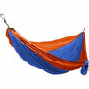 Double Parachute Hammock, Nylon, Orange/Blue