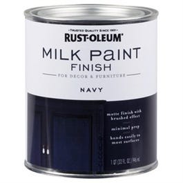 Milk Paint Finish, Navy, 30-oz.