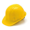 Hard Hat, Cap Style, Pin Lock, Yellow