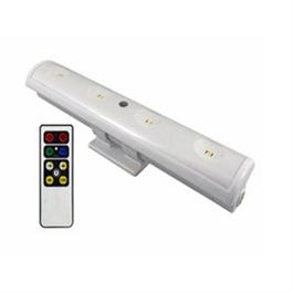 Clamp Bar Light With Remote, White