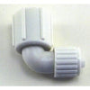 PEX Pipe Fitting, Swivel Elbow, 3/8 PEX x 1/2-In. FPT