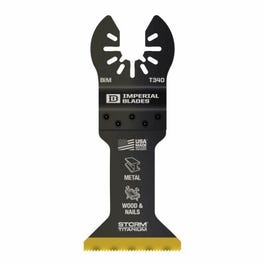 Oscillating Tool Blade, Bi-Metal Tin Storm Blade, 1.75-In.