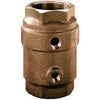 Control Center Check Valve, Brass, 1-1/4-In.