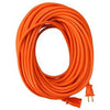 Extension Cord, 16/2 SJTW, Orange Round Vinyl, 100-Ft.