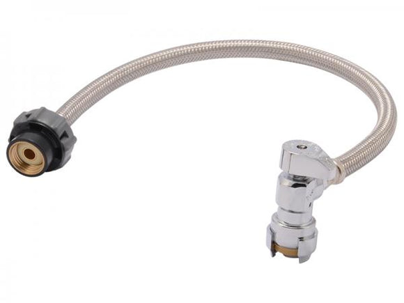 Sharkbite  Click Seal® Push-To-Connect Faucet Connector 1/2 in. Angle Stop x 1/2 in.