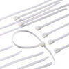 Cable Tie, Nylon, White, 11-In., 300-Pk.