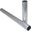 Galvanized Furnace Pipe, 28-Gauge, 4 x 24-In.