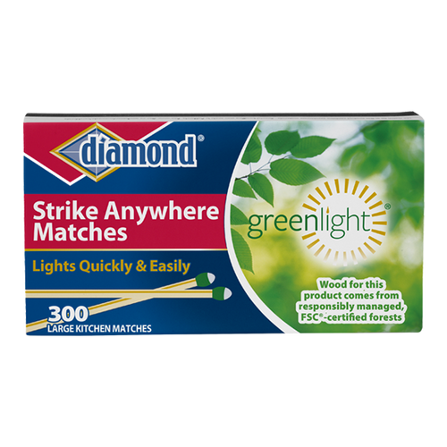 Diamond® Greenlight Strike Anywhere Kitchen Matches