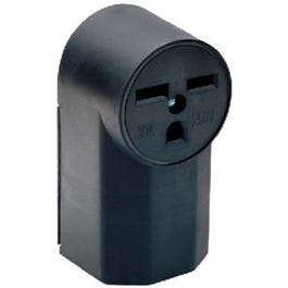 Power Outlet, Surface-Mount, Black, 250-Volt, 30-Amp