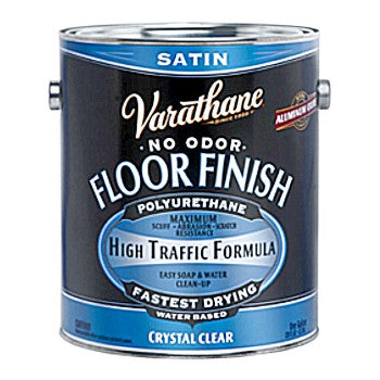 Rust-Oleum 230231 Varathane Crystal Clear Wood Floor Finish, Satin ~ Gallon