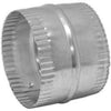 Flexible Duct Connector, Aluminum, 4-In.