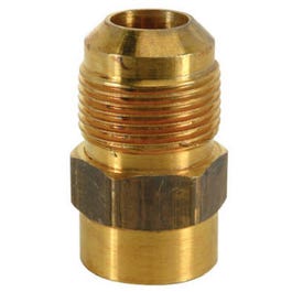 Gas Connector With Fitting, Pro-Coat Stainless Steel, 16-In.