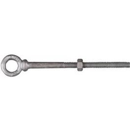 Forged Eye Bolt, Galvanized, 1/4 x 4-In.