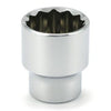 Metric Socket, 12-Point, 1/2-In. Drive, 25mm