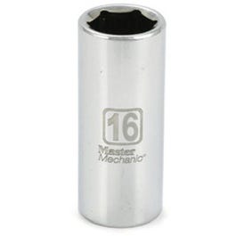 Metric Deep Socket, 3/8-In. Drive, 16mm