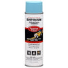 Industrial Choice Striping Spray Paint, Blue, 17-oz. Inverted