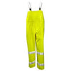 High-Visibility Overalls, Lime Yellow PVC On Polyester, XXL