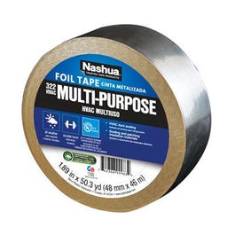 Foil Tape, Silver,  1.89-In. x 50-Yds.