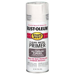 Metal Spray Primer, White, 12-oz.