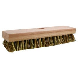 Professional Wood Block Deck Scrub Brush