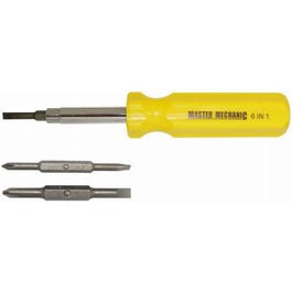 6-In-1 Quick Change Multi-Bit Screwdriver