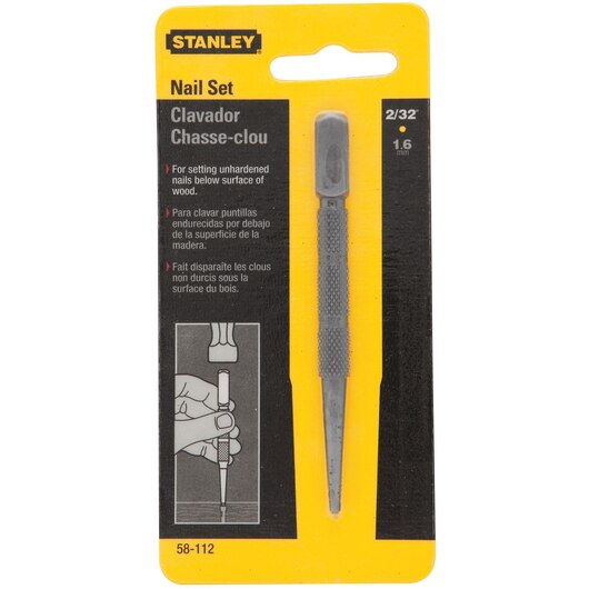 Stanley Black & Decker Steel Nail Set