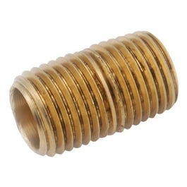 Pipe Fitting, Nipple, Lead-Free Red Brass, 1 x 3.5-In.