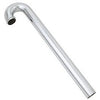 Kitchen Floor Drain Tube, Chrome-Plated Brass, 1.5-In.OD Tube x 19.75-In.