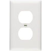 10-Pack White 1-Duplex Nylon Wall Plates