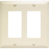 Almond 2 Decorator Opening Nylon Wall Plate