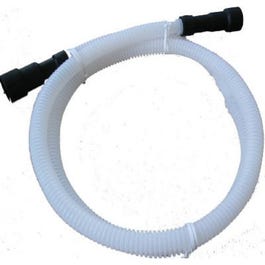 Corrugated Plastic Dishwasher Discharge Hose, 1/2-In. x 6-Ft.