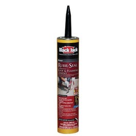 10.1 oz  Black Jack Rubr-Seal Rubberized Roof & Flashing Cement