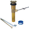 Lavatory Drain Pop-Up Assembly, Brass, 1.25 x 8.5-In.