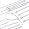 Cable Tie, Nylon, White, 4-In., 1000-Pk.