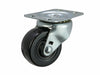 Shepherd Hardware 2-Inch Swivel Plate Soft Rubber Caster, 90-lb Load Capacity