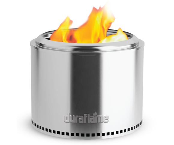 Duraflame™ Stainless Steel Low Smoke Fire Pit