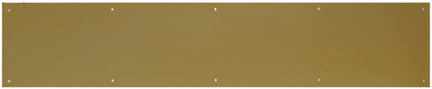 8 X34  SOLID BRASS KICK PLATE