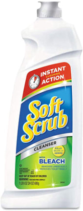 SOFT SCRUB 24 OZ W/BLEACH