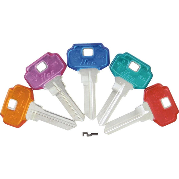 ILCO Dexter Assorted Design Decorative House Key, DE6PC (5-Pack)
