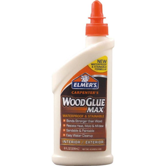 Elmer's Carpenter's 8 Oz. Wood Glue Max