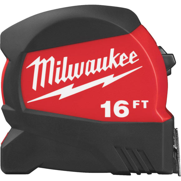 Milwaukee 16 Ft. Compact Wide Blade Tape Measure