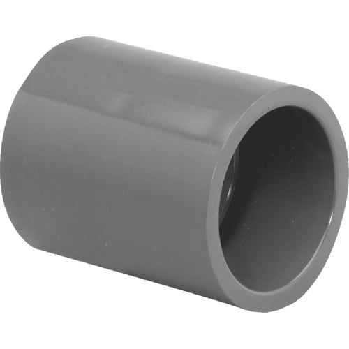 Charlotte Pipe 1-1/4 In. Sch. 80 Slip X Slip PVC Coupling