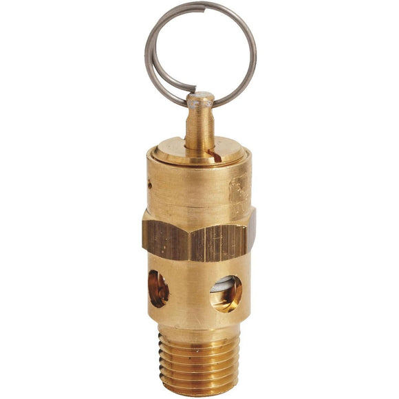 Milton 1/4 In. MNPT 125 psi Safety Valve