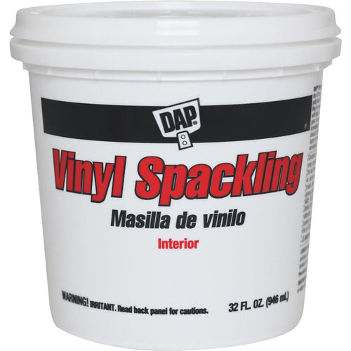 DAP 1 Qt. Heavy-Duty Vinyl Interior Vinyl Spackling Compound