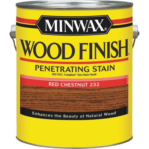 Minwax Wood Finish VOC Penetrating Stain, Red Chestnut, 1 Gal.